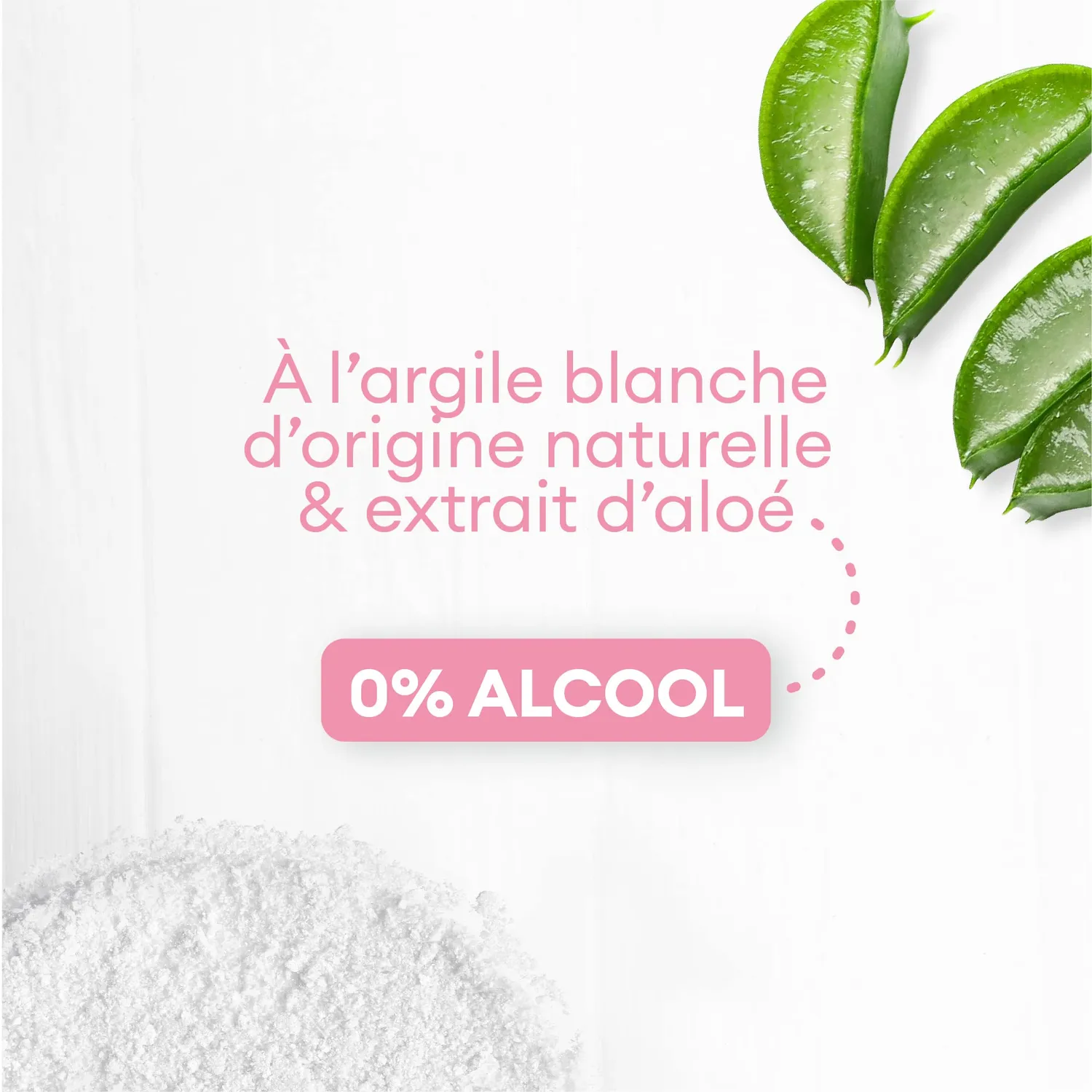Cadum Micro Talc Lait d'Aloé déodorant spray 6x200ml 48h