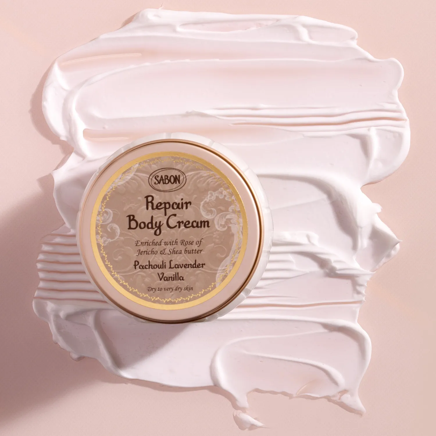 Sabon Patchouli Lavender Vanilla crème corps 200ml vegan