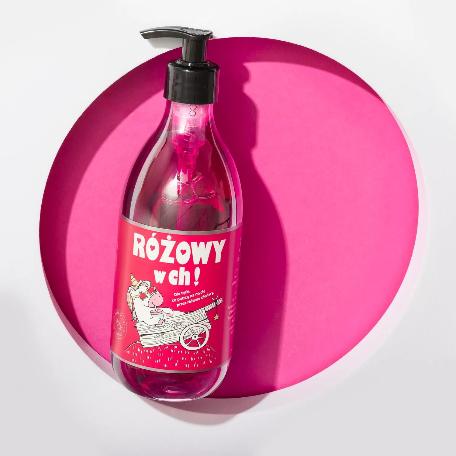 LaQ Shots rose gel douche 500 ml extraits plantes