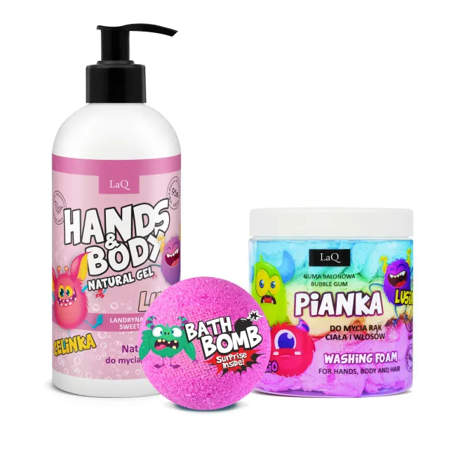 LaQ Galaxy of Foam coffret enfant sucette 3 pièces