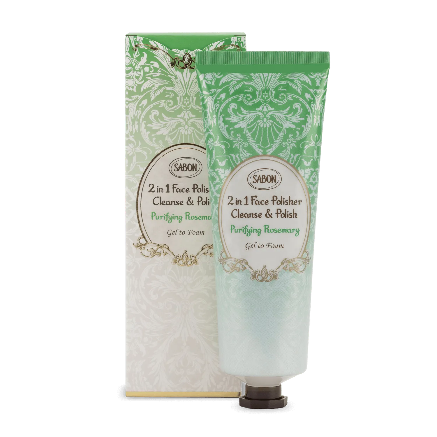 Sabon Romarin nettoyant exfoliant visage 125 ml