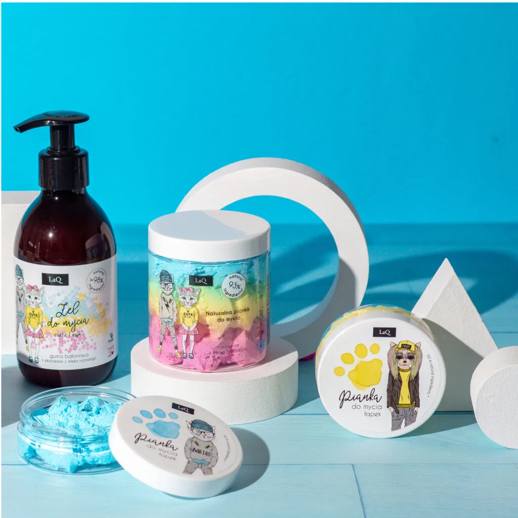 LaQ Bul-Bul coffret bain enfant chewing-gum 4 pièces
