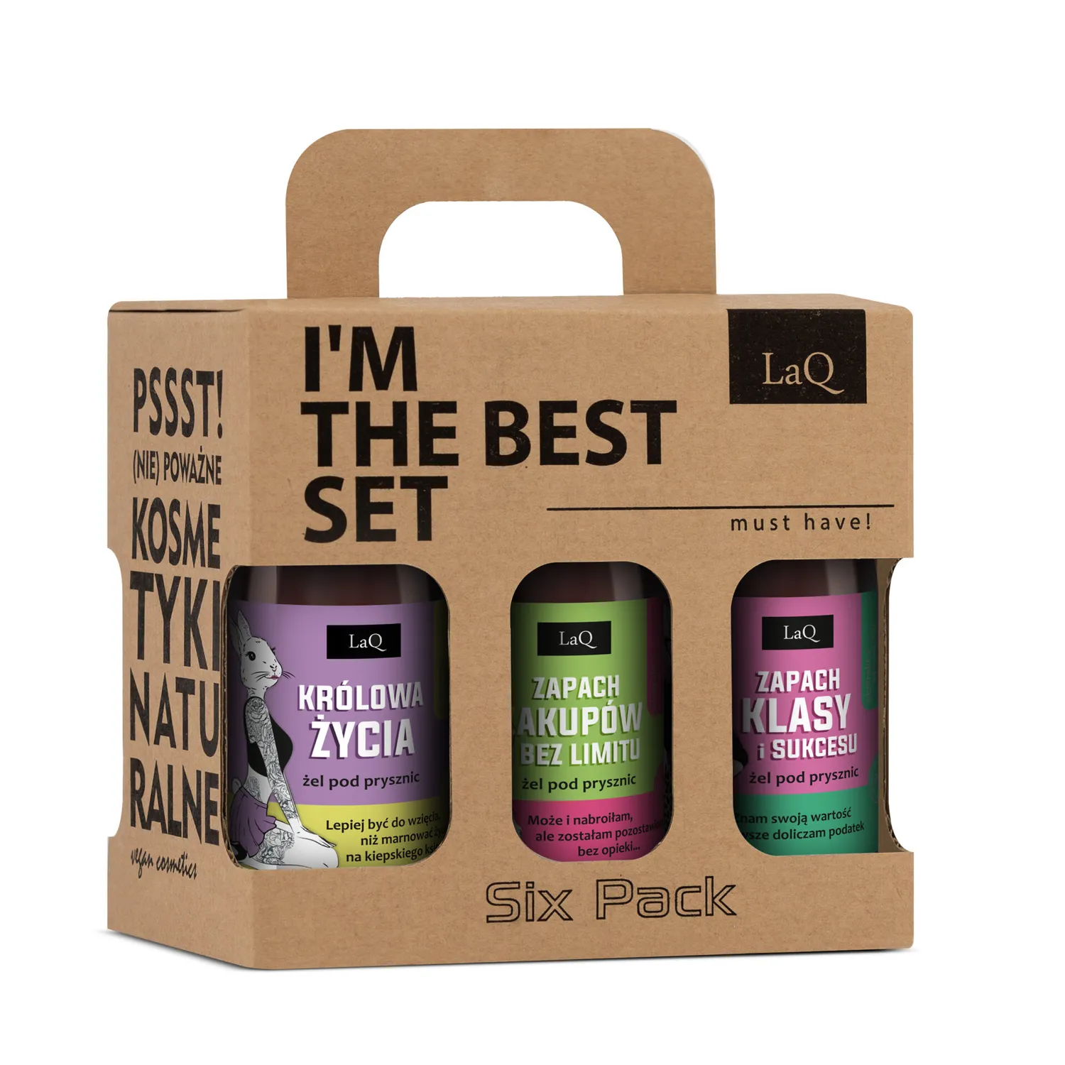 LaQ Peppery Magnolia coffret gels douche 6x100 ml femme