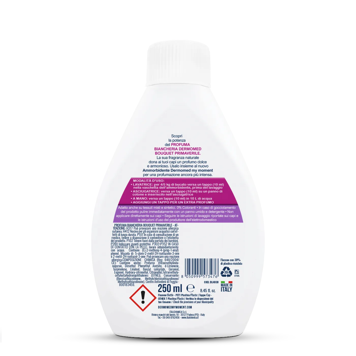 Dermomed Bouquet Primaverile parfum linge bouquet floral