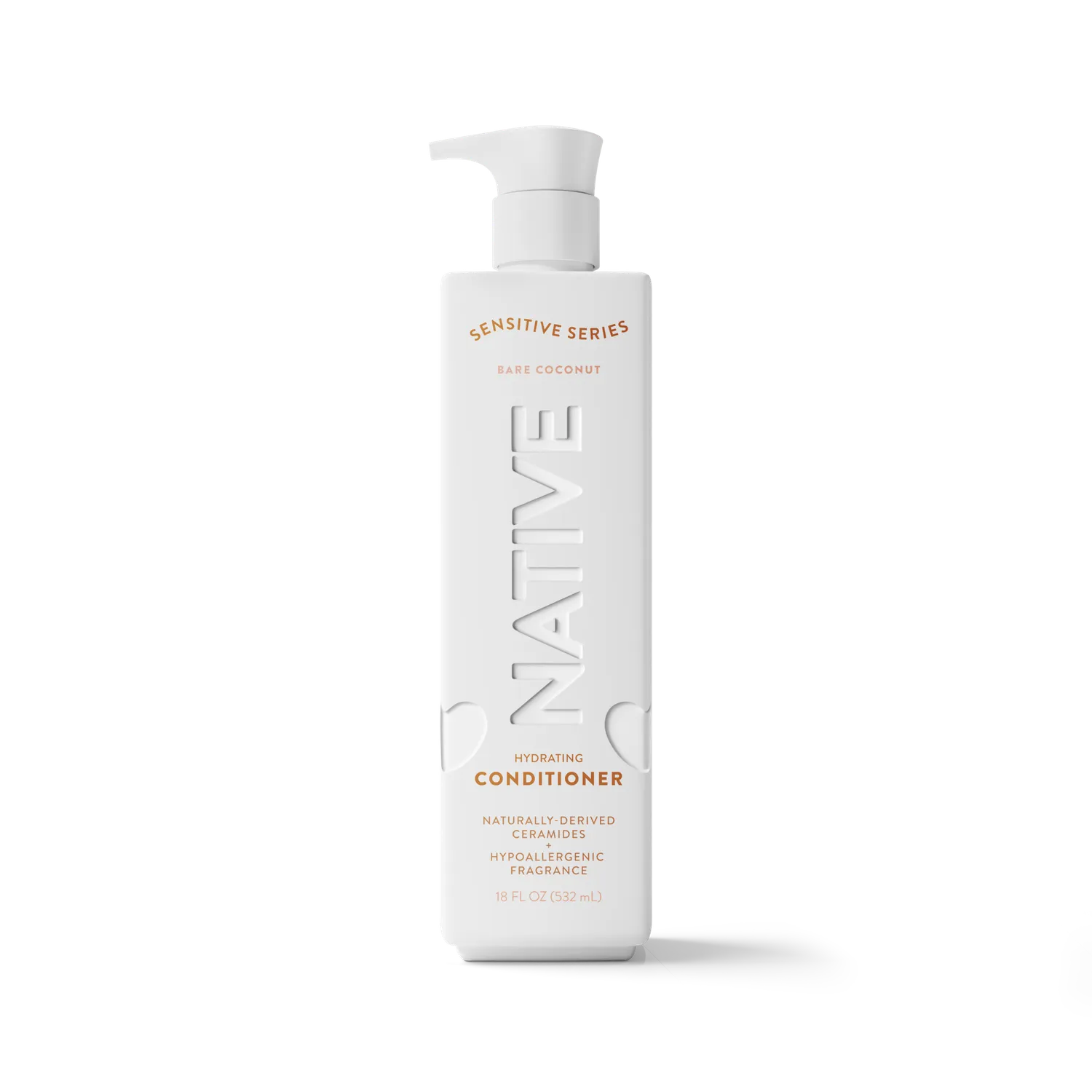 Native Sensitive après-shampoing bare vanilla 18oz peau sensible