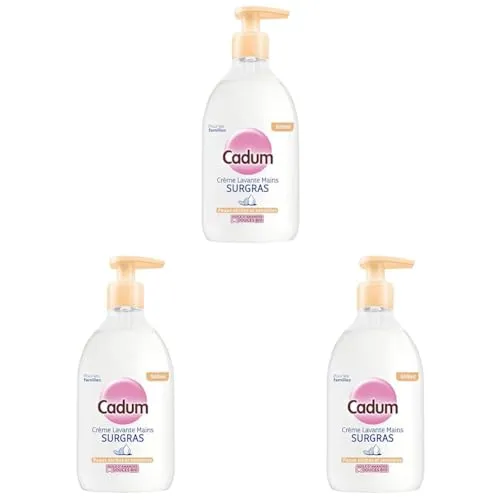Bébé Cadum surgras crème lavante 500ml amande douce bio