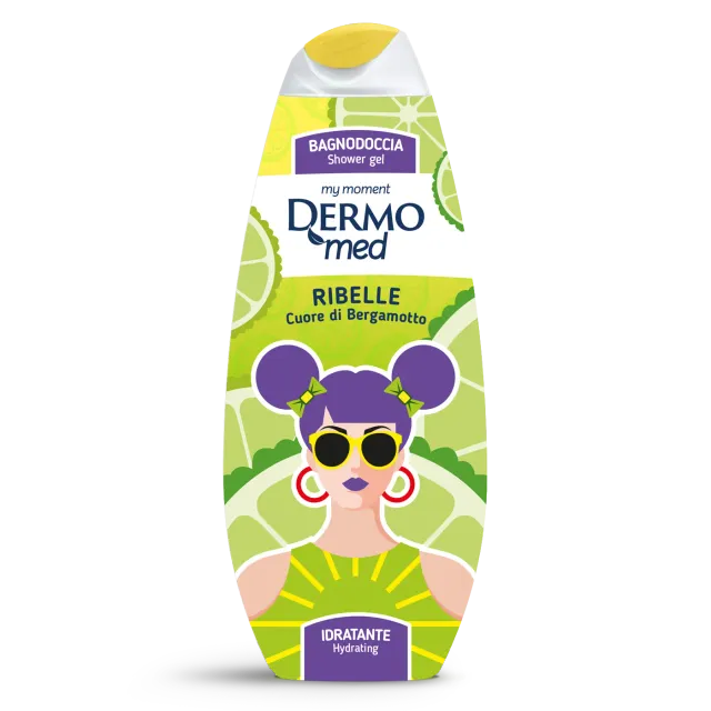 Dermomed YOU! Ribelle Bergamote gel douche agrumes vivifiant