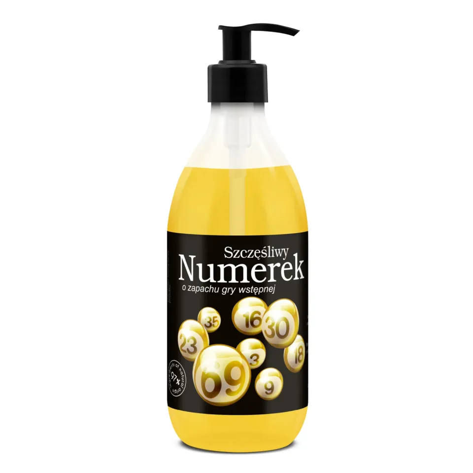 LaQ Shots Lucky Number gel douche 500 ml naturel