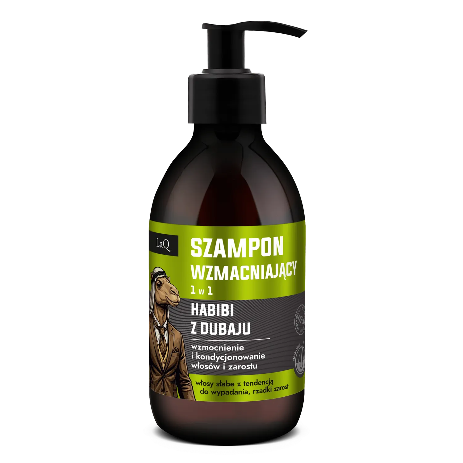 LaQ Habibi z Dubaju coffret homme shampoing + gel 2 pcs