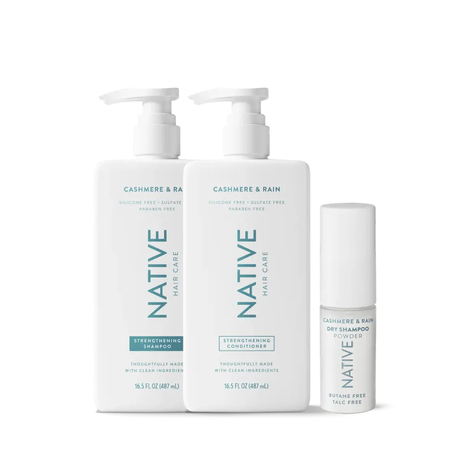 NATIVE Clean Hair Trio Coffret Coco Vanille 3 soins doux