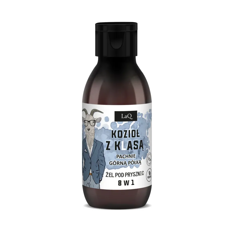 LaQ Kozioł z Klasą 8 en 1 gel douche homme 100 ml houblon