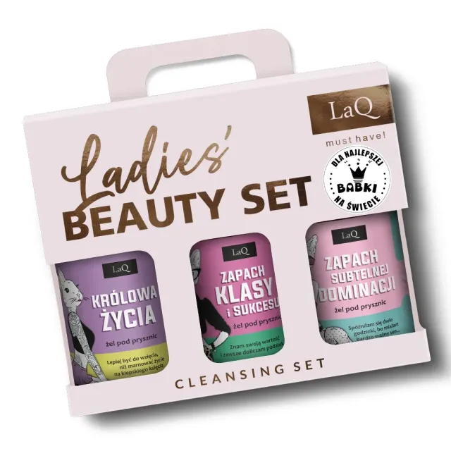 LaQ Lady in the Bath trio gels douche femme 3x500 ml