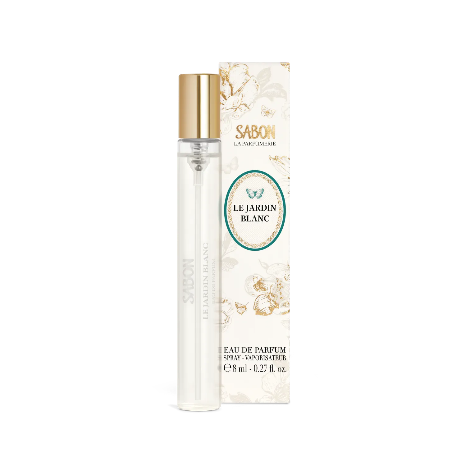 Sabon Le Jardin Blanc eau de parfum 8 ml florale