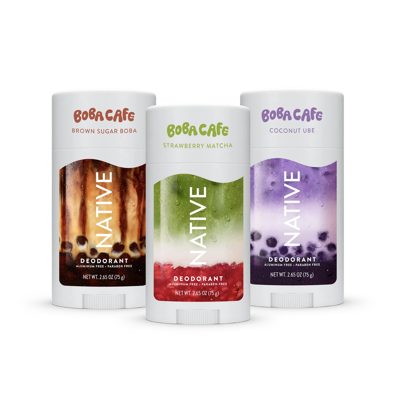 NATIVE Vanilla Vibes lot 3 déodorants fraîcheur