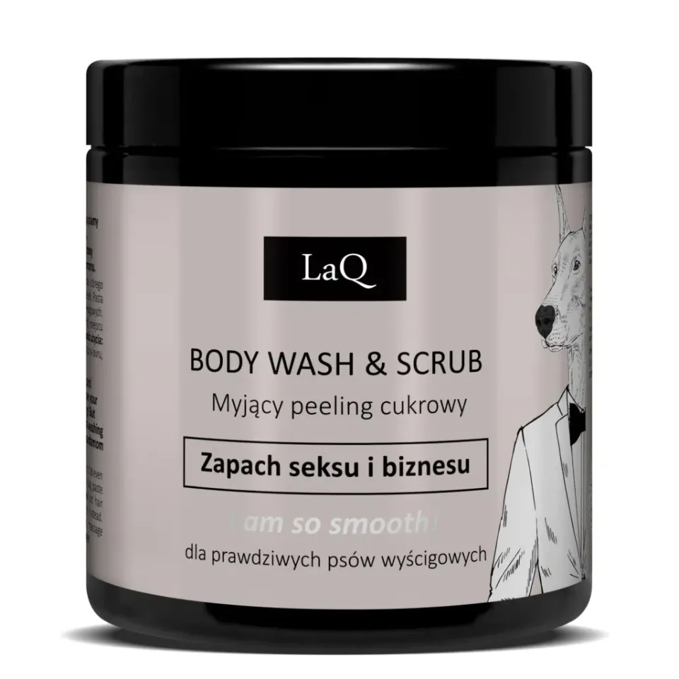 LaQ Sex and Business gommage corps sucre homme 220 g exfoliant