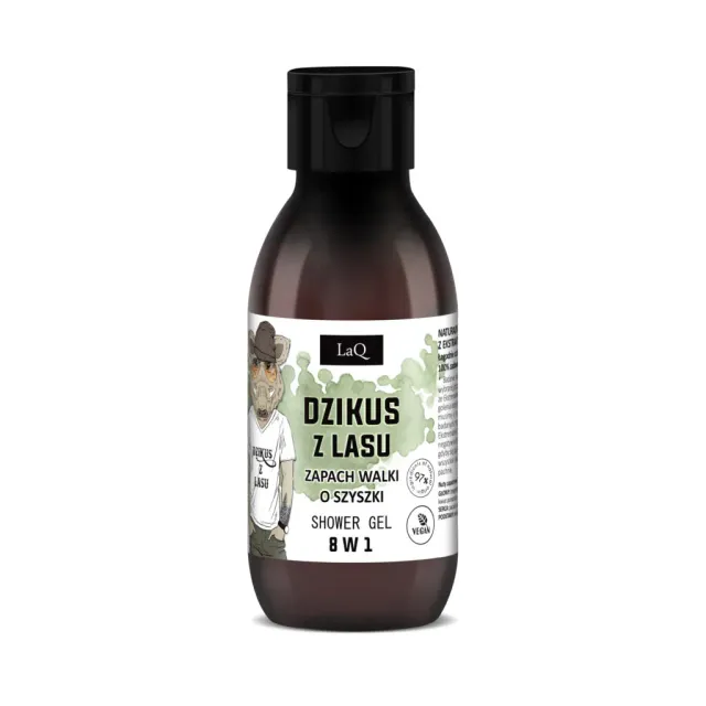 LaQ Wild Boar gel douche homme 100 ml format voyage