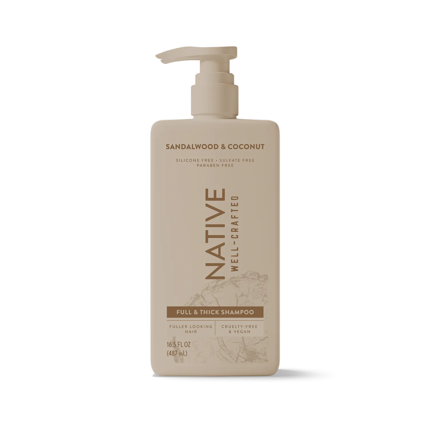 Native Full & Thick shampooing santal coco 488 ml sans sulfate