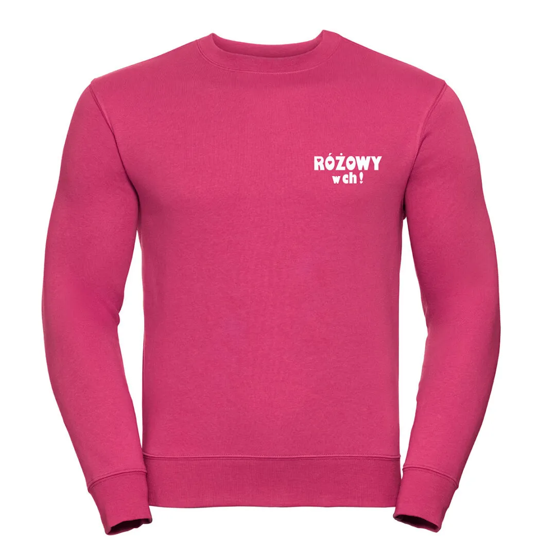 LaQ Shots Różowy w Ch sweat unisexe rose coton 280g
