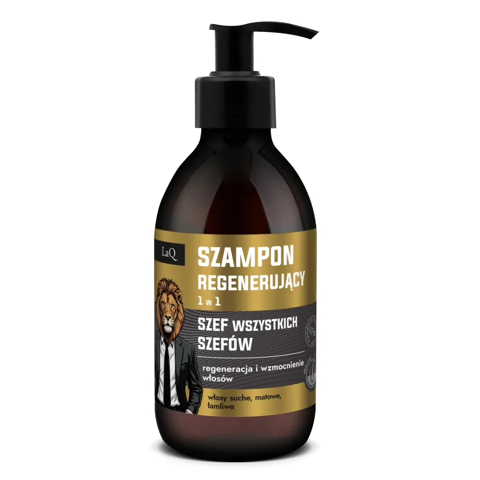 LaQ Ultimate Boss shampooing homme 300 ml tabac safran