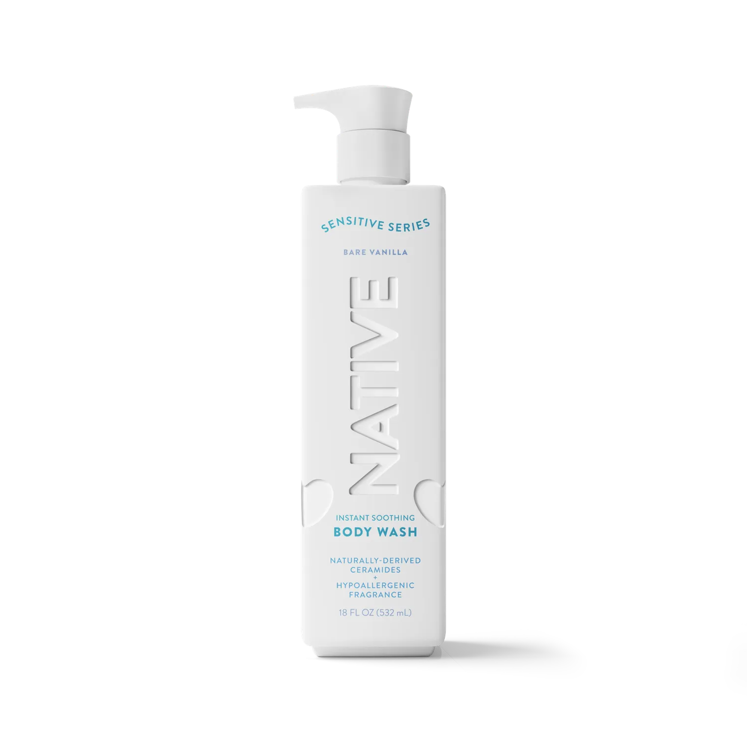 Native Sensitive Series gel douche Bare Coconut hydratant 532 ml
