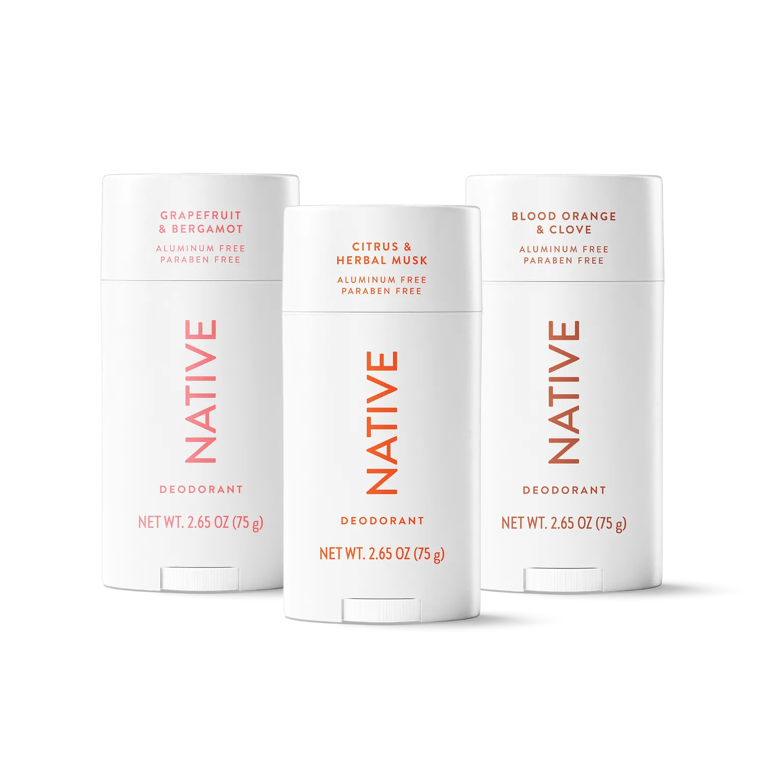 NATIVE Vanilla Vibes lot 3 déodorants fraîcheur