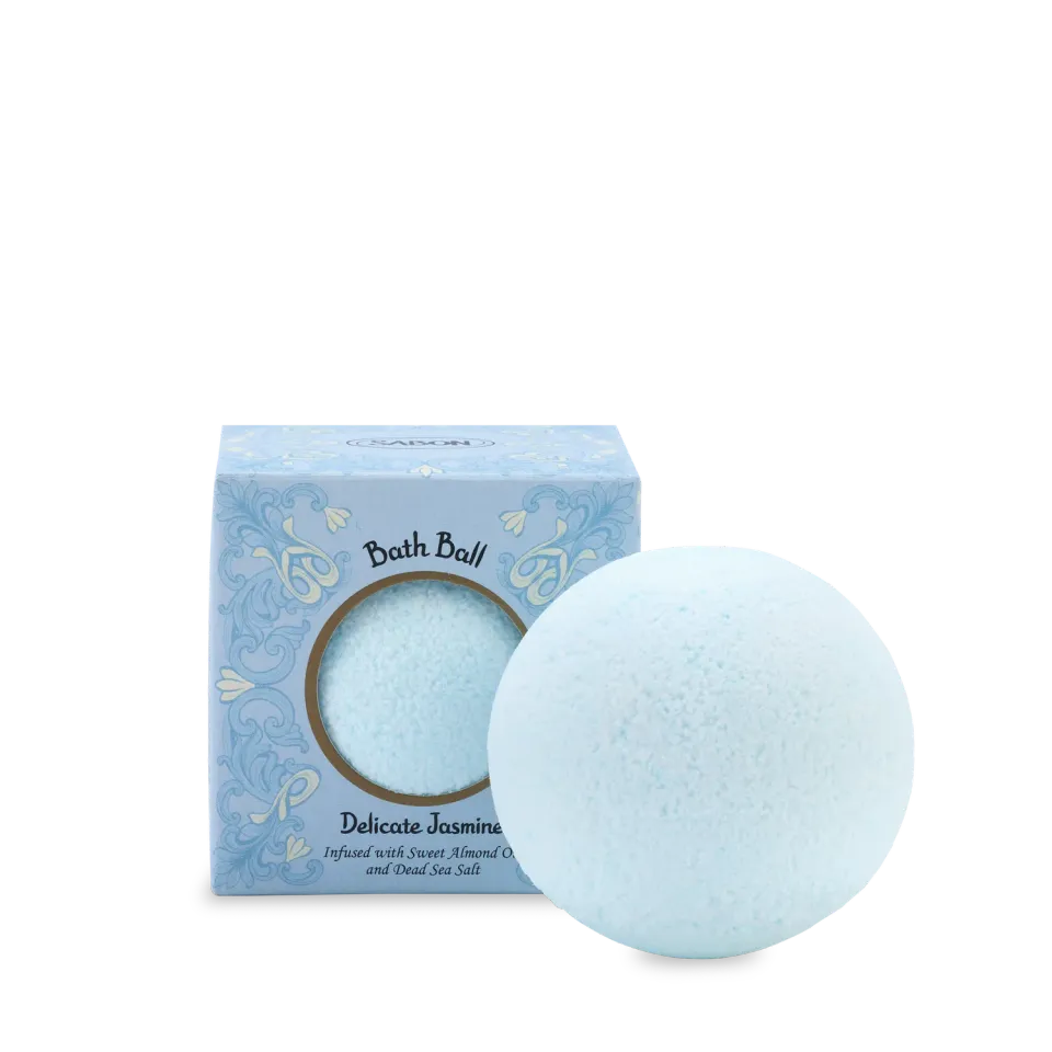 Sabon Delicate Jasmine boule bain parfumée
