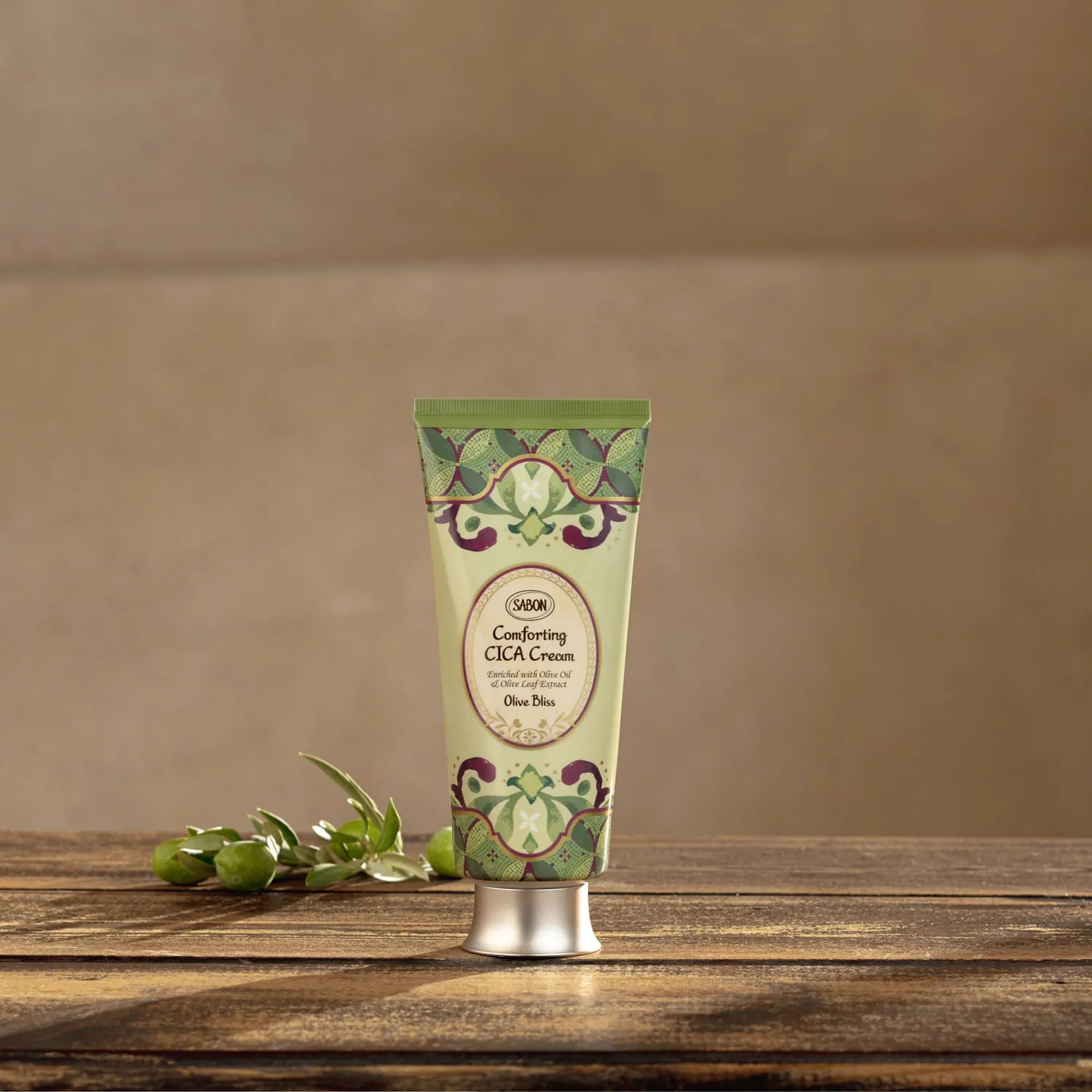 Sabon Olive Bliss crème CICA apaisante 200ml olive
