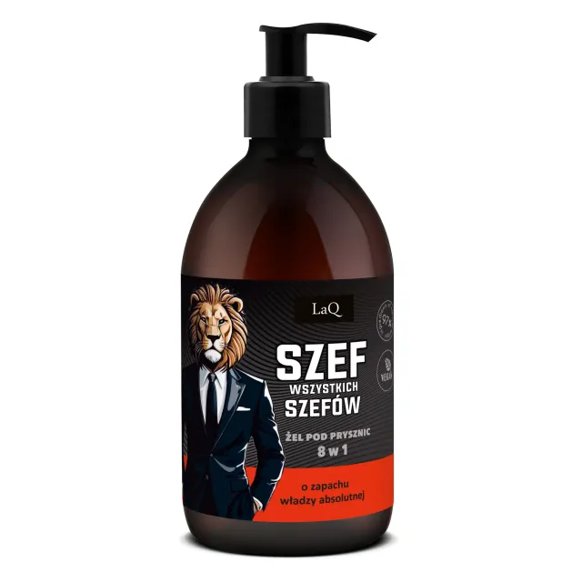 LaQ The Ultimate Boss gel douche homme 500 ml 8-en-1