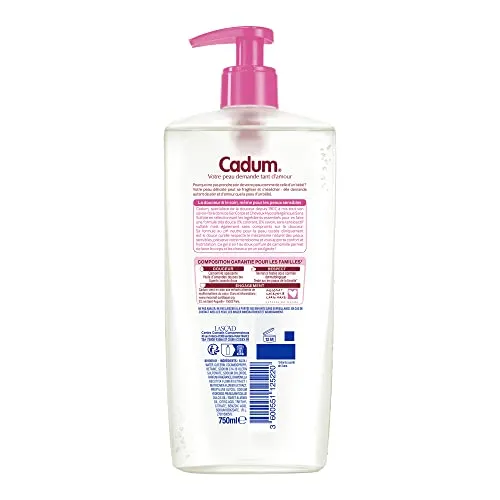 Bébé Cadum hypoallergénique gel corps cheveux 750ml sans sulfate
