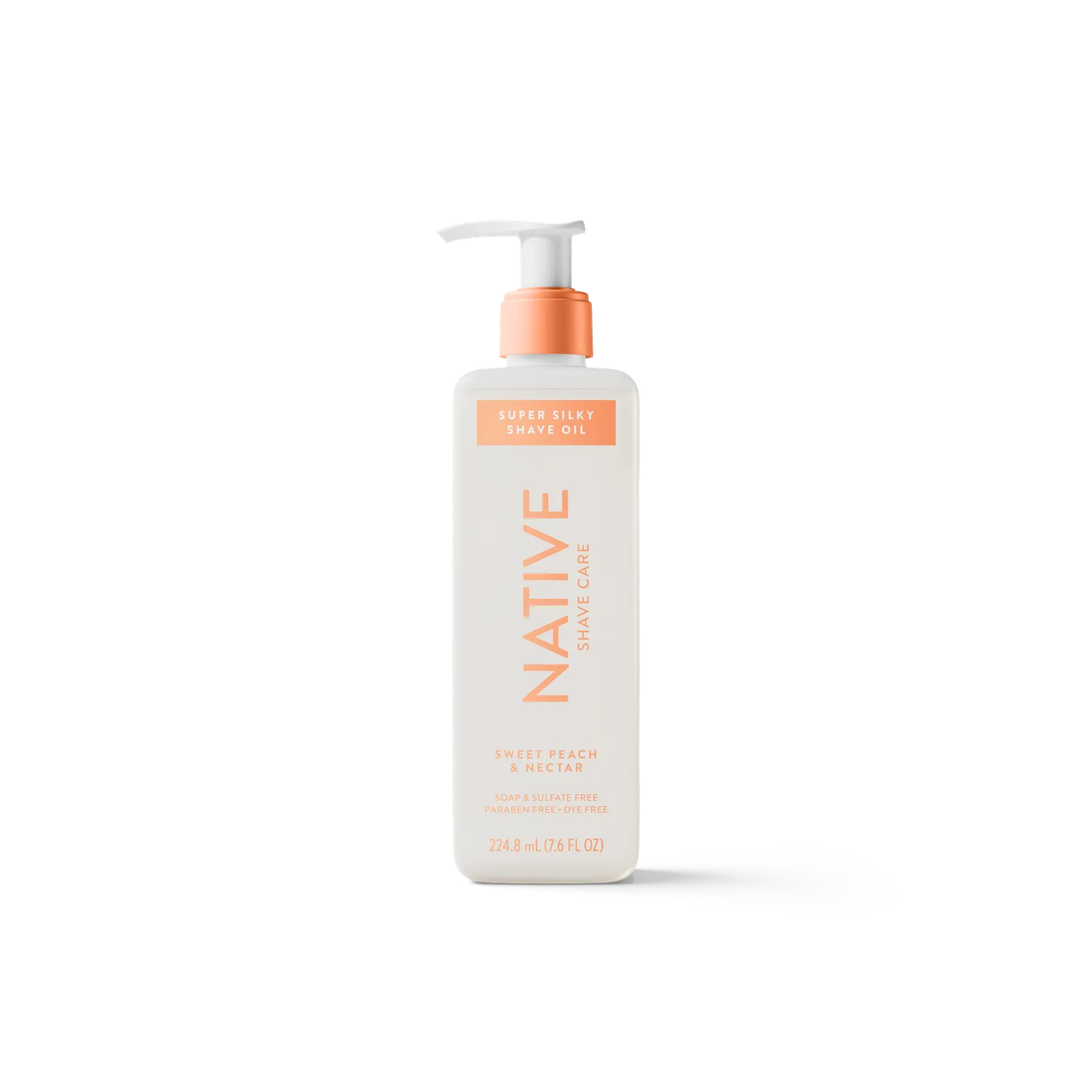 Native Silky Smooth huile de rasage karité 7.6oz peau douce