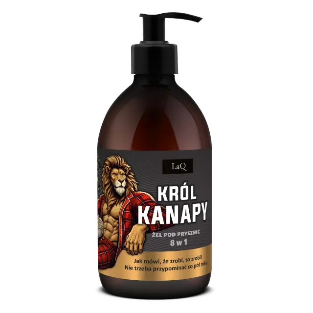 LaQ Król Kanapy gel douche 8 en 1 500 ml