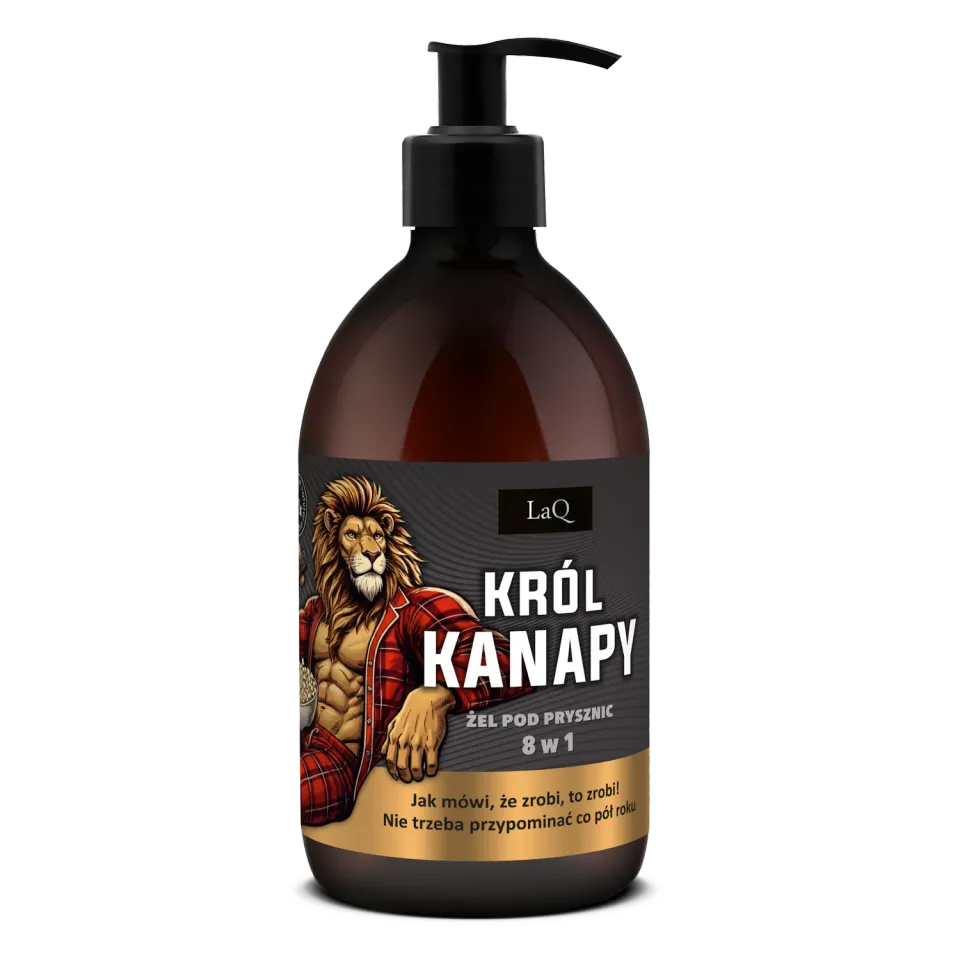 LaQ Król Kanapy gel douche 8 en 1 500 ml