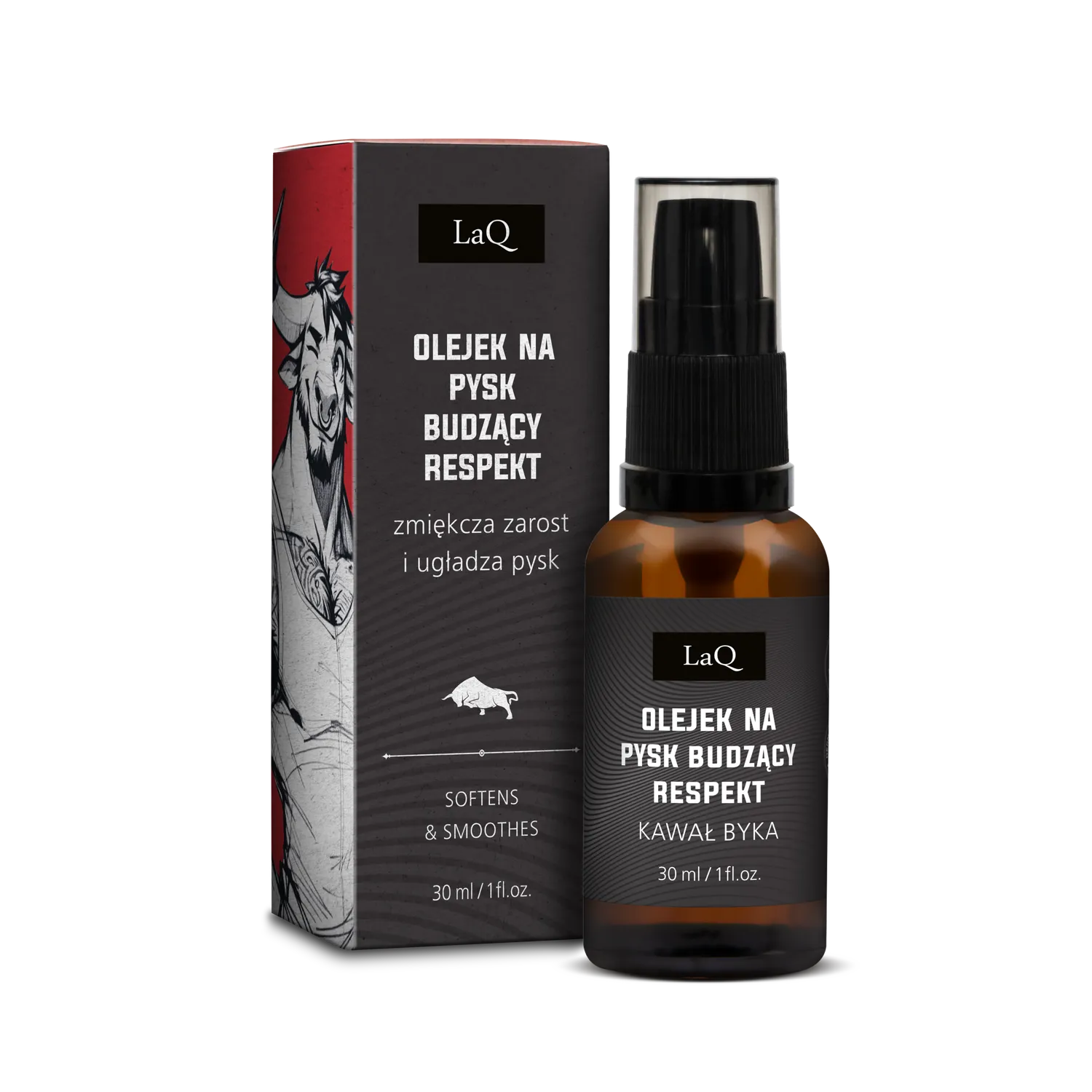 LaQ Kawal Byka coffret barbe gel + shampoing + huile