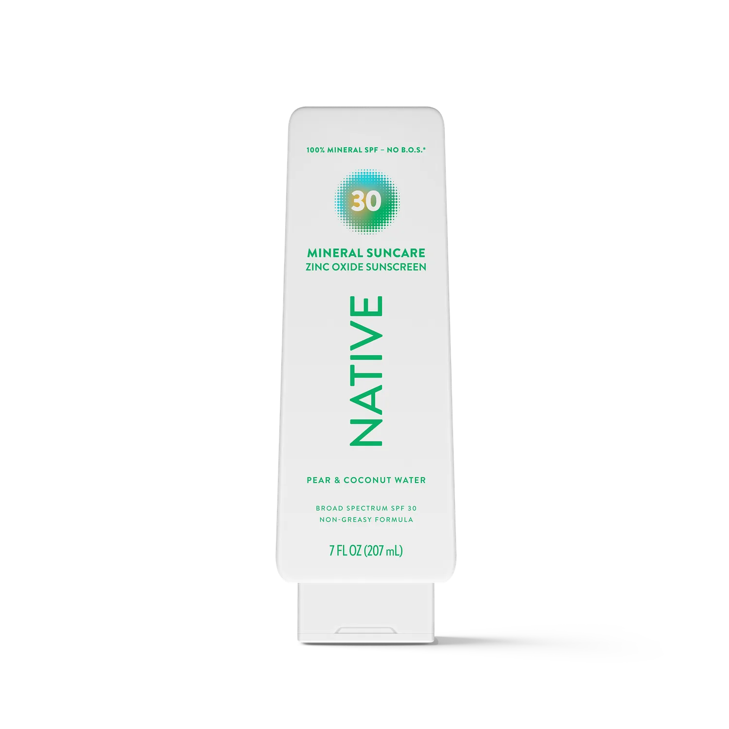 Native Lait Solaire Minéral SPF30 Unscented Léger