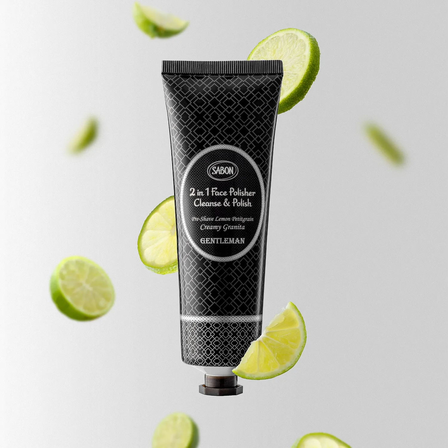 Sabon Gentleman nettoyant exfoliant visage 125ml homme