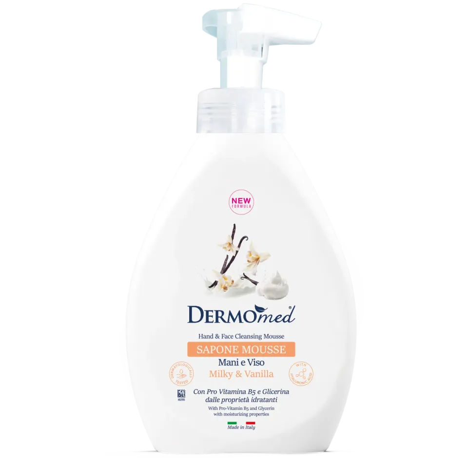 Dermomed savon mousse mains douceur quotidienne