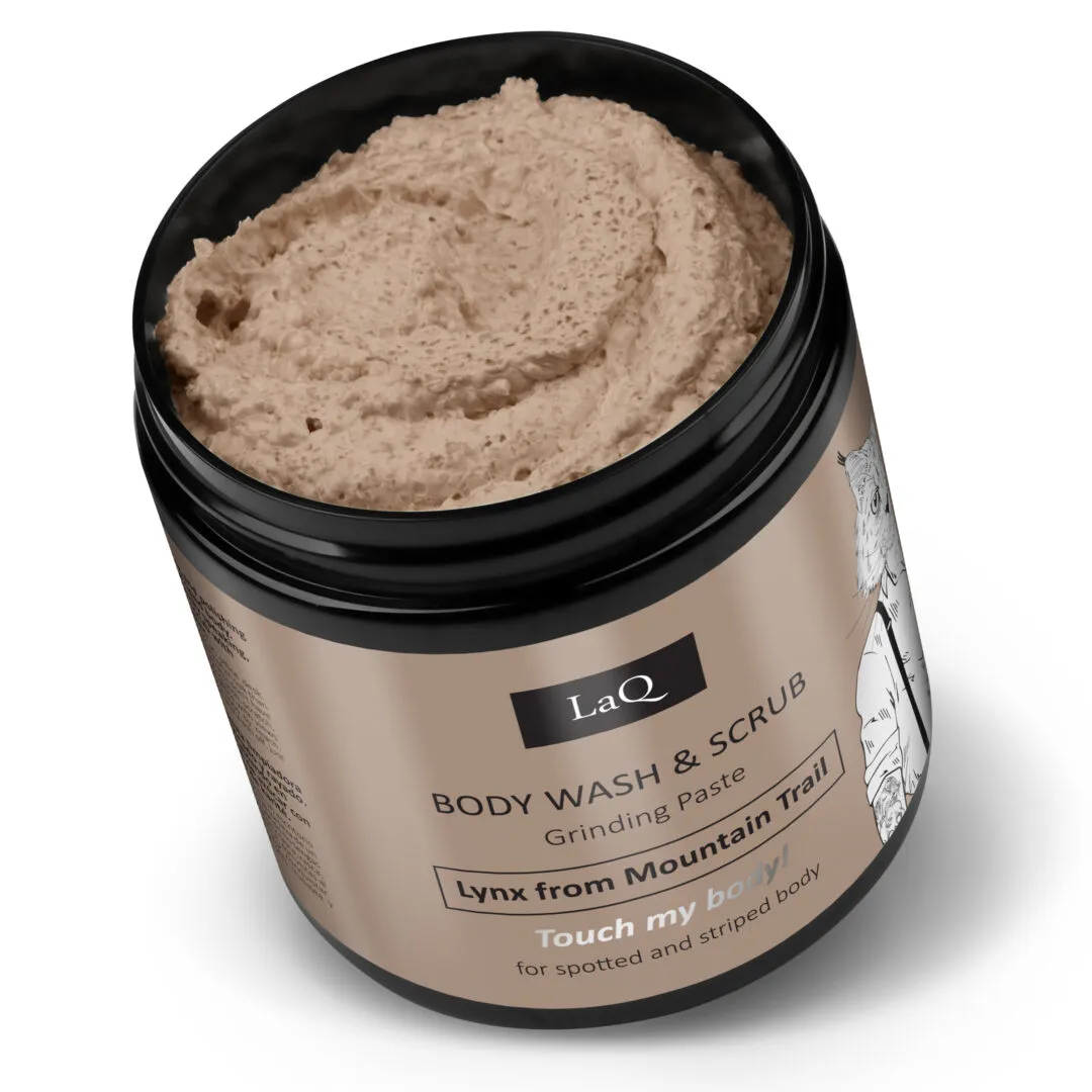 LaQ Lynx gommage corps sucre 220 g tabac