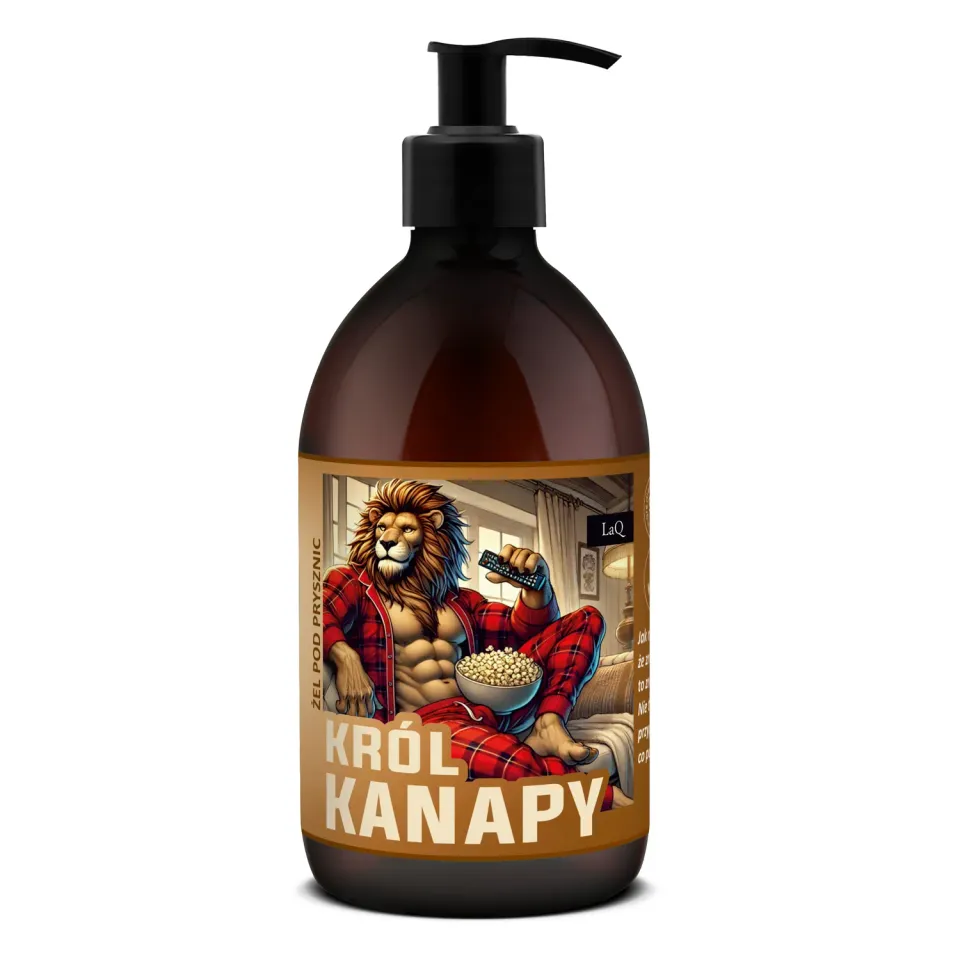 LaQ Król Kanapy gel douche homme 8 en 1 royal 500 ml