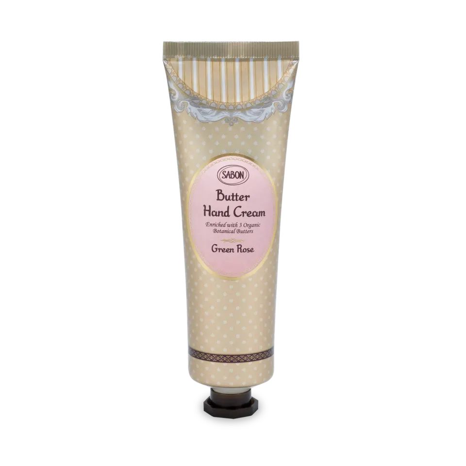Sabon Green Rose baume mains 75ml beurre karité
