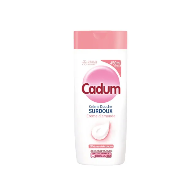 Cadum Surdoux Crème d'amande crème douche 450ml hydratante