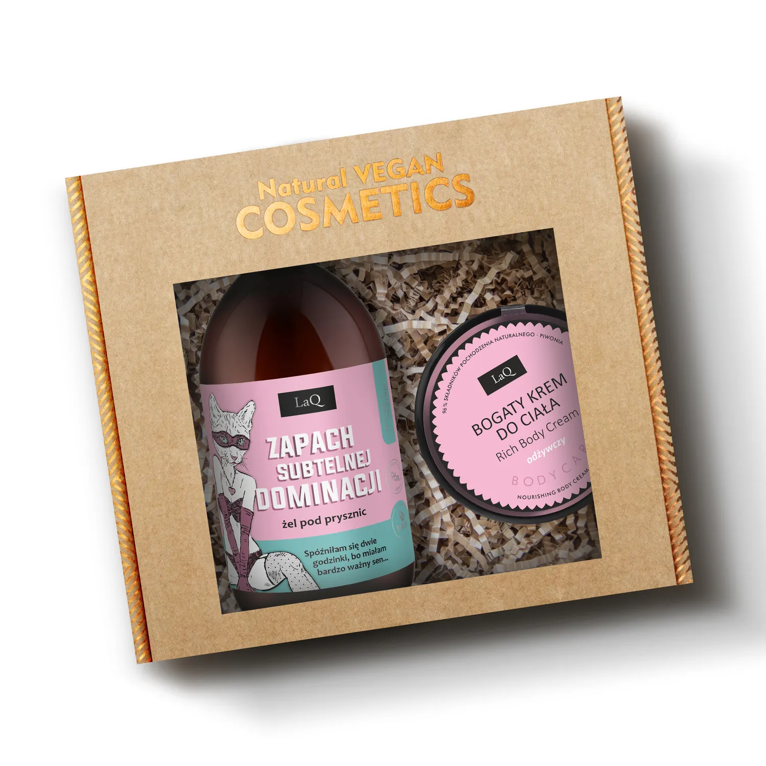 LaQ Gel de la Crème Peony coffret femme gel + crème pivoine