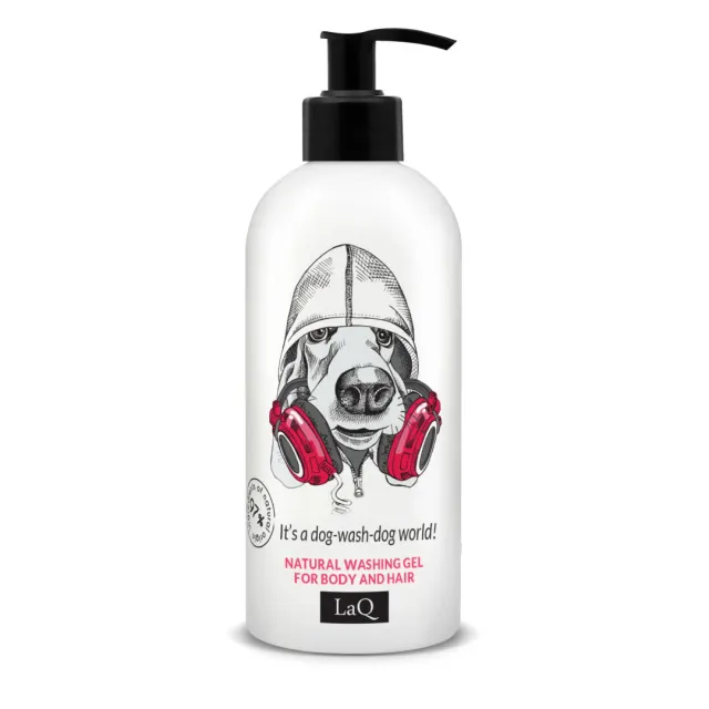 LaQ Dog gel douche shampoing 2en1 300 ml parfum homme