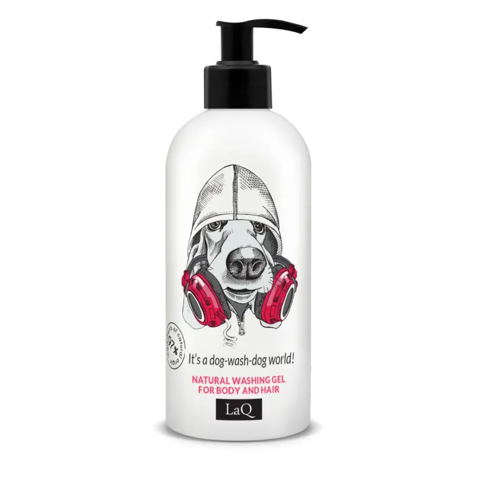 LaQ Dog gel douche shampoing 2en1 300 ml parfum homme