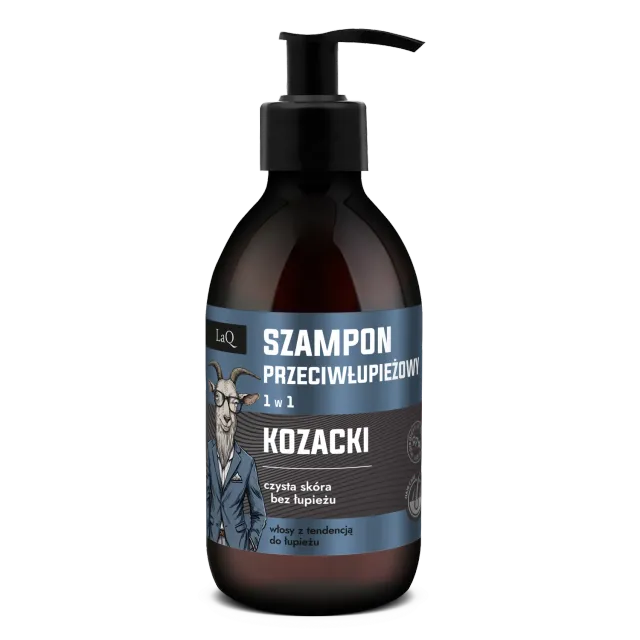 LaQ Koziol shampoing antipelliculaire homme 300 ml houblon