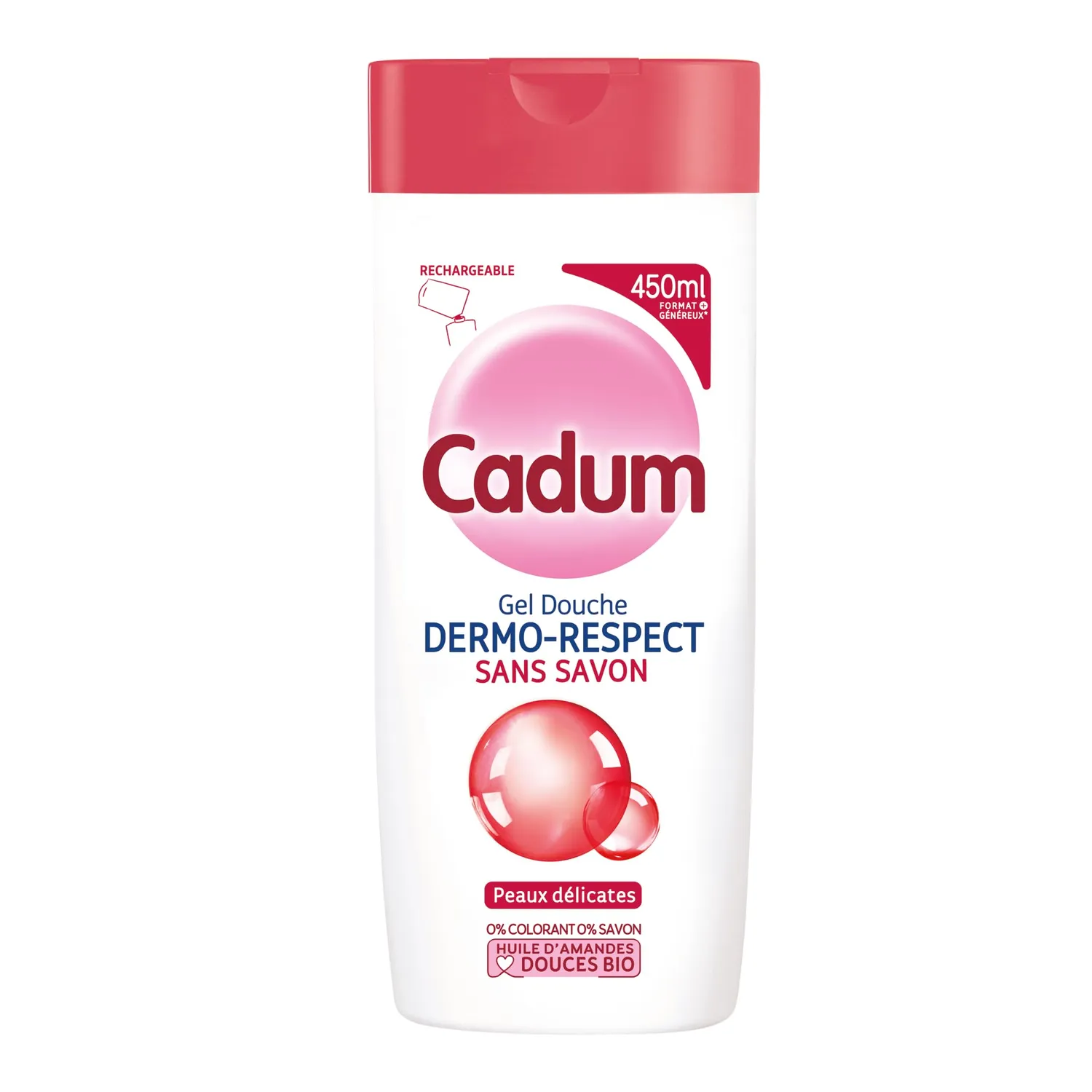 Cadum Surdoux Crème d'amande crème douche 450ml hydratante