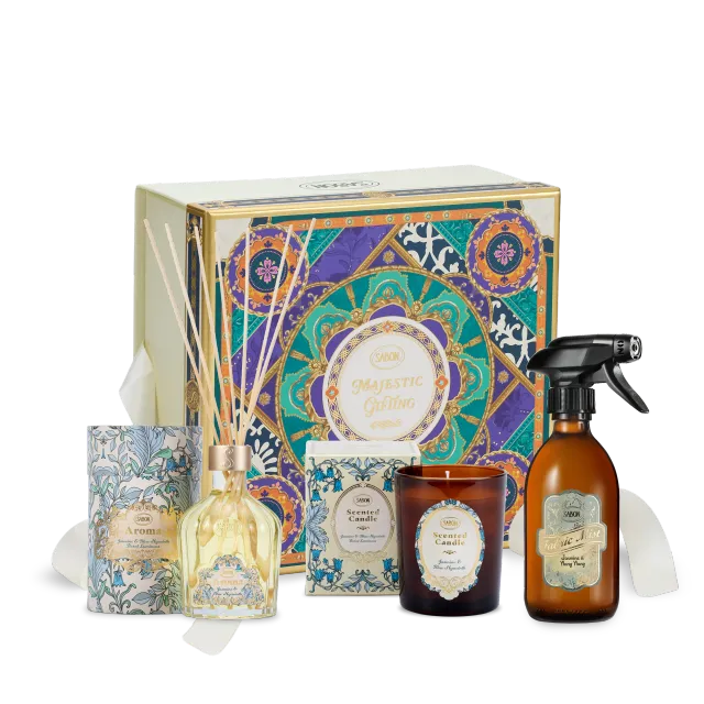 Sabon Delicate Jasmine coffret maison trio jasmin floral