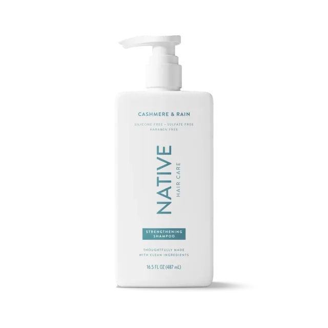 NATIVE Strengthening Shampoing Cashmere Rain 16.5oz fortifiant