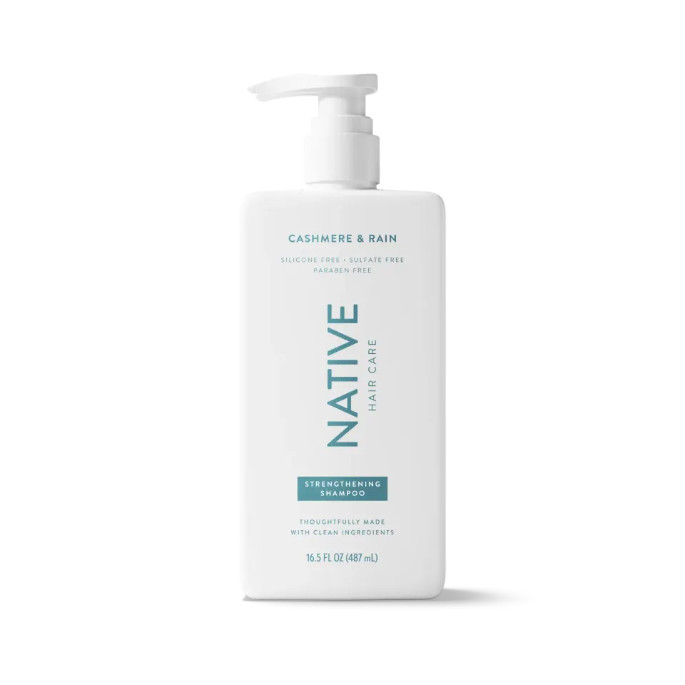 NATIVE Strengthening Shampoing Cashmere Rain 16.5oz fortifiant