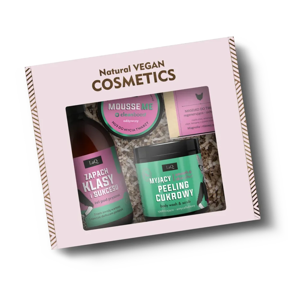 LaQ Magnolia coffret cadeau corps visage magnolia 4 pièces