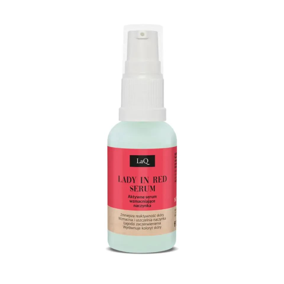 LaQ Lady in Red sérum visage 30 ml couperose